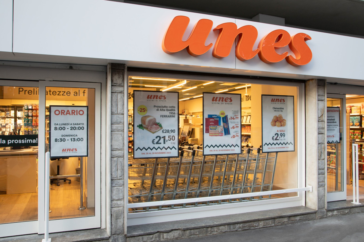 Unes, arriva il rebranding