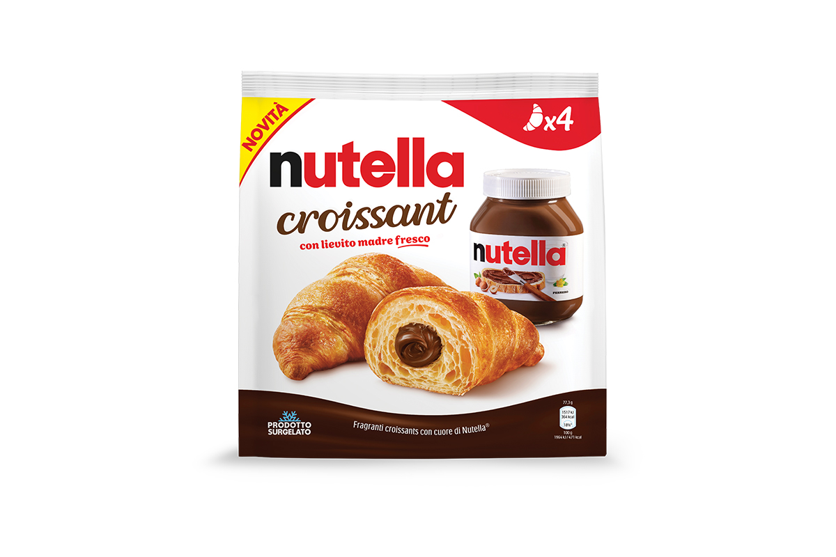Ferrero debutta nel frozen prima colazione con i Nutella Croissant