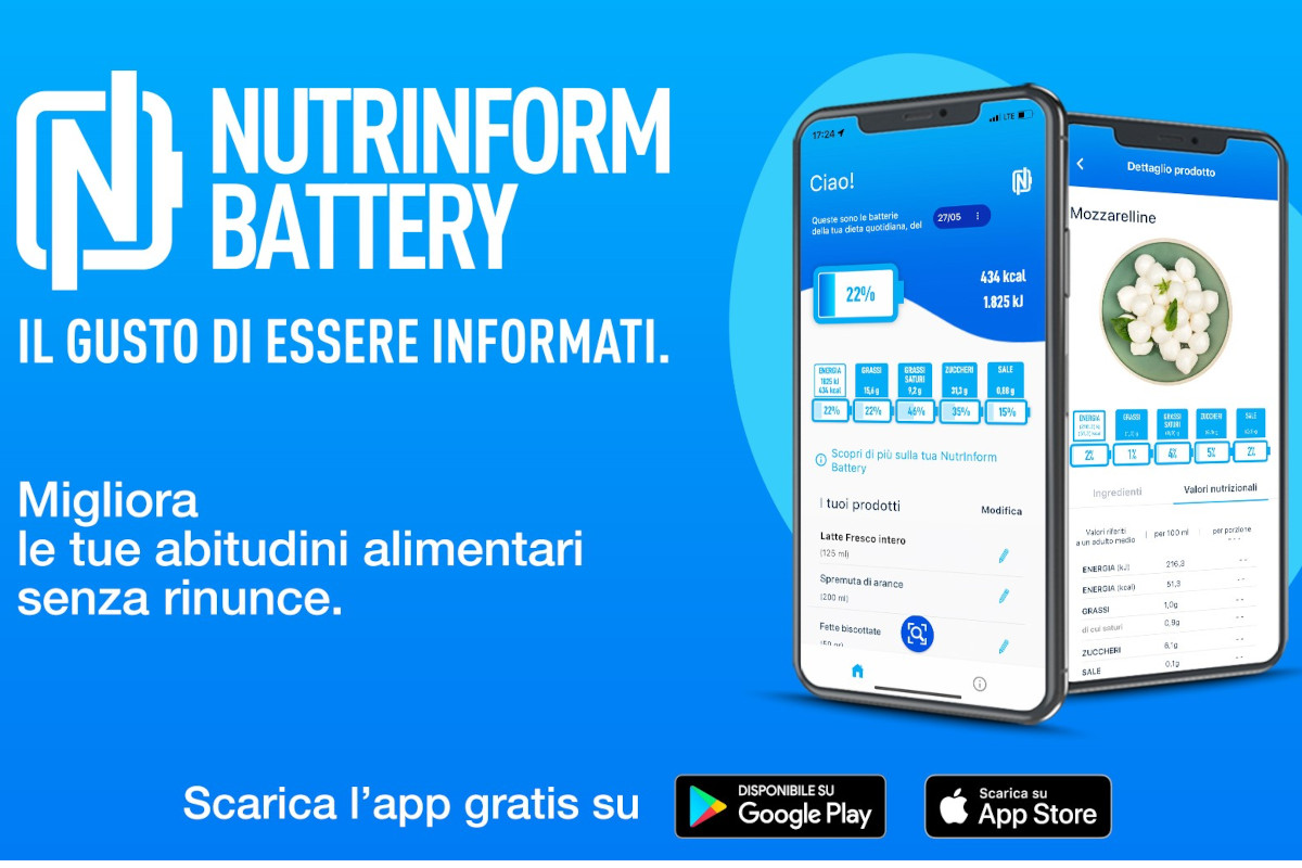 Alimentazione consapevole, la Gdo sceglie la NutrInform Battery